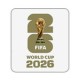 Parche Dorado de la Copa Mundial de la FIFA 2026 - Versión para Uniforme Oscuro  + €6.00 
