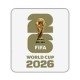 Parche Dorado de la Copa Mundial de la FIFA 2026 - Versión para Uniforme Oscuro  + €6.00 