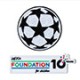 25–26 Balón estelar UCL + Set de parches Fundación UEFA 10º aniversario  + €6.00 