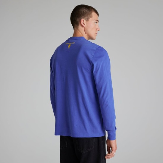 Camiseta Retro Final Europea Manga Larga Mujer Manchester United 1968 Camiseta Retro Final Europea Manga Larga Mujer Manchester United 1968