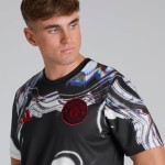 Hombre Manchester United 2025/26 Tercera Camiseta Pre Match - Negra Hombre Manchester United 2025/26 Tercera Camiseta Pre Match - Negra