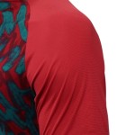 Remera pre partido tercera Portugal 2026 rojo mujer Remera pre partido tercera Portugal 2026 rojo mujer