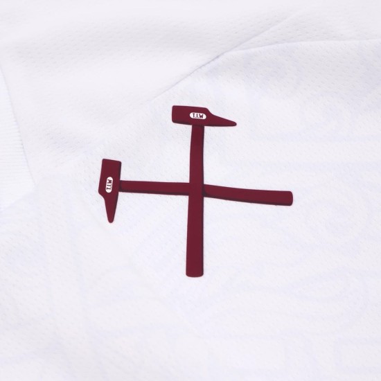 Conjunto visitante infantil West Ham United 2026/27 Conjunto visitante infantil West Ham United 2026/27
