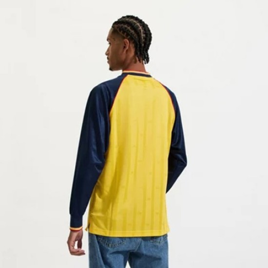 Camiseta Retro de Visitante de Manga Larga Arsenal 1988/89 para Hombre Camiseta Retro de Visitante de Manga Larga Arsenal 1988/89 para Hombre