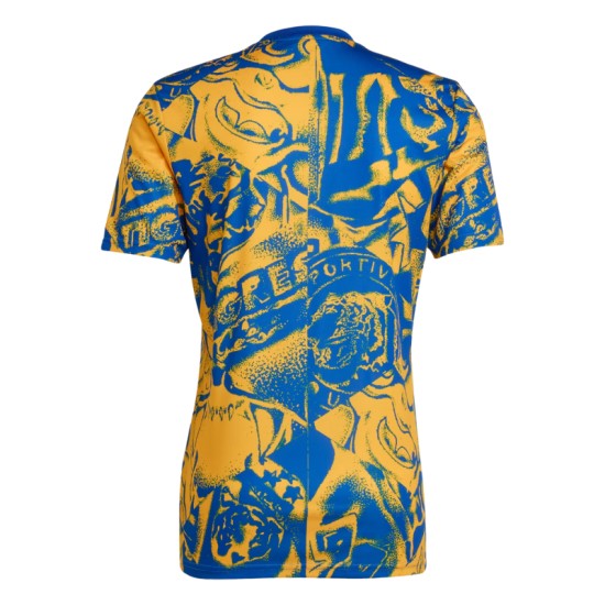 Camiseta Previa al Partido Tercera Mujer Tigres UANL 2025/26