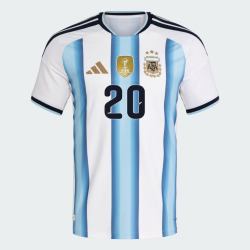 Camiseta Oficial Local Argentina 2026 Niño MAC ALLISTER #20