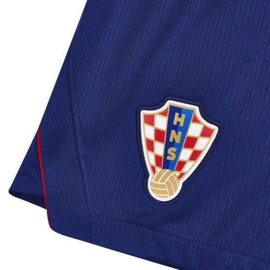 Shorts de visitante Croacia 2026 Copa del Mundo niño