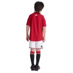 Pantalones Cortos Locales Infantiles Manchester United 2026/27 - Blanco Pantalones Cortos Locales Infantiles Manchester United 2026/27 - Blanco