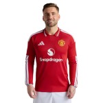 Camiseta Local Infantil de Manga Larga Manchester United 2026/27 Camiseta Local Infantil de Manga Larga Manchester United 2026/27