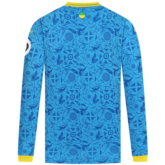 Niños Wolverhampton Wanderers 2025/26 Tercer Camiseta de Manga Larga