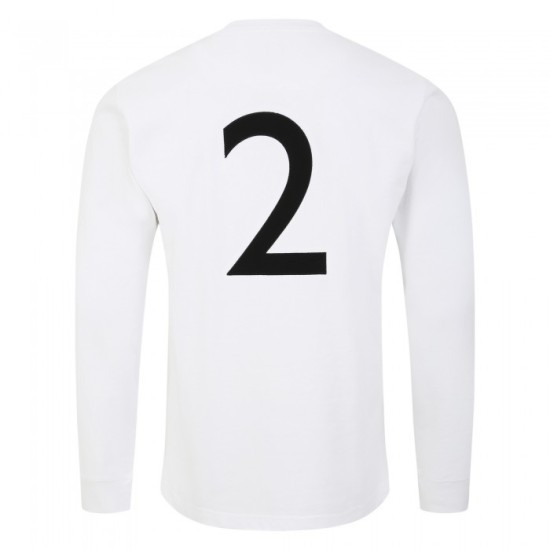 Camiseta Retro Fulham Local Manga Larga 1966/67 para Hombre #2