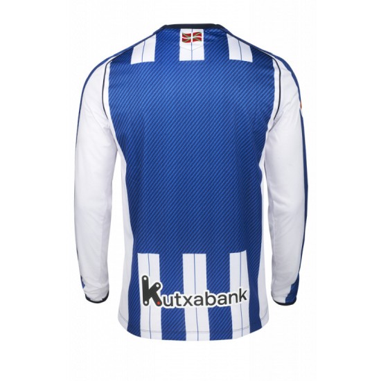 Camiseta local de manga larga 2025/26 de la Real Sociedad para hombre