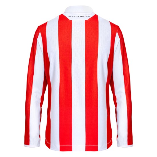 Camiseta local Stoke City 2026/27 manga larga para mujer Camiseta local Stoke City 2026/27 manga larga para mujer