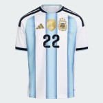 Camiseta Oficial Local Argentina 2026 Hombre L. MARTÍNEZ #22 Camiseta Oficial Local Argentina 2026 Hombre L. MARTÍNEZ #22