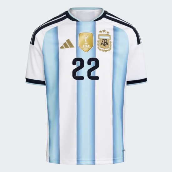 Camiseta Oficial Local Argentina 2026 Hombre L. MARTÍNEZ #22 Camiseta Oficial Local Argentina 2026 Hombre L. MARTÍNEZ #22