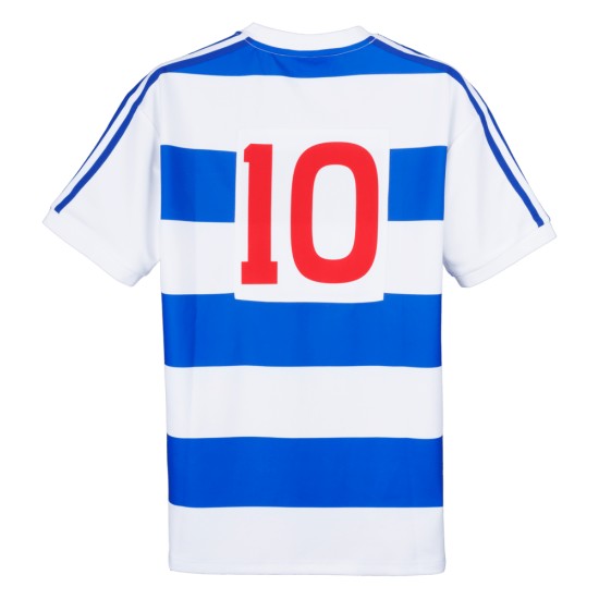 Camiseta Retro Local 1978/79 de Queens Park Rangers de Mujer #10 Camiseta Retro Local 1978/79 de Queens Park Rangers de Mujer #10