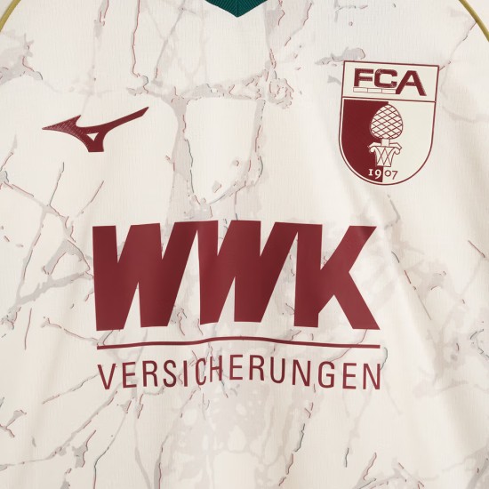 Camiseta Local Manga Larga FC Augsburg 2026/27 Hombre Camiseta Local Manga Larga FC Augsburg 2026/27 Hombre
