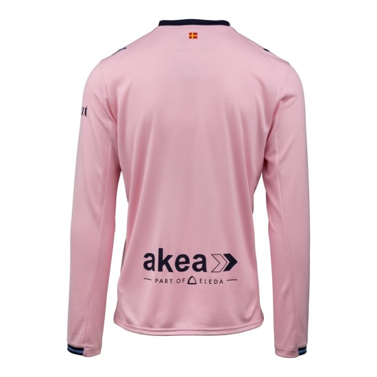 Camiseta de Visitante de Manga Larga Malmö FF 2025 para Mujer - Rosa Camiseta de Visitante de Manga Larga Malmö FF 2025 para Mujer - Rosa
