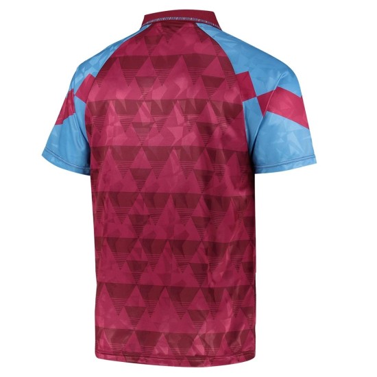 Camiseta Retro Aston Villa 1990 - Roja Hombre Camiseta Retro Aston Villa 1990 - Roja Hombre