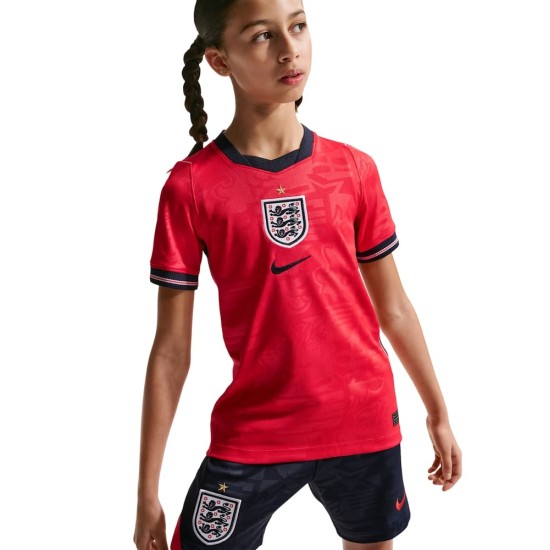 Camiseta Mundial 2026 Visitante Inglaterra Niño