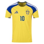 Camiseta Auténtica Local Suecia 2026 para Mujer IBRAHIMOVIĆ #10