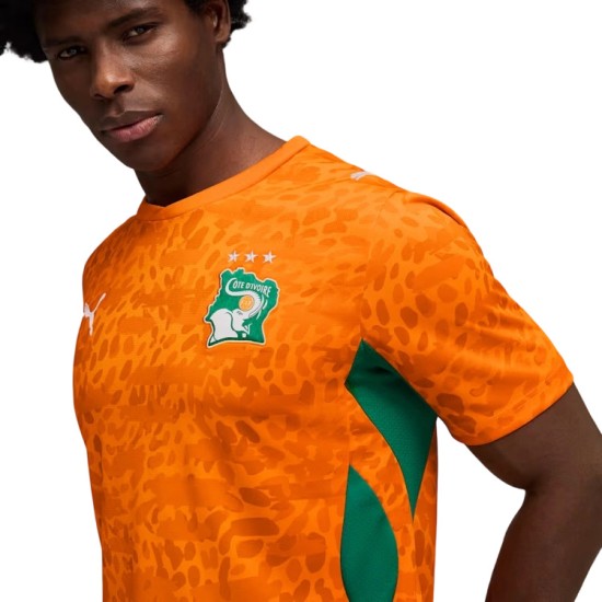 Camiseta infantil Costa de Marfil 2026 Copa del Mundo local
