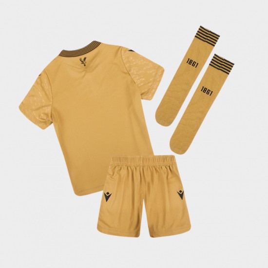 Niño Crystal Palace 2025/26 Tercer Kit Águila Dorada