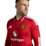 Camiseta Local Infantil de Manga Larga Manchester United 2026/27 Camiseta Local Infantil de Manga Larga Manchester United 2026/27
