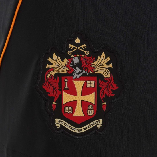 Pantalones cortos locales Wolverhampton Wanderers 2026/27 para hombre - Negro Pantalones cortos locales Wolverhampton Wanderers 2026/27 para hombre - Negro