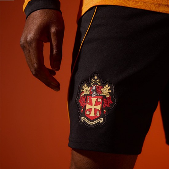 Pantalones cortos locales Wolverhampton Wanderers 2026/27 para hombre - Negro Pantalones cortos locales Wolverhampton Wanderers 2026/27 para hombre - Negro