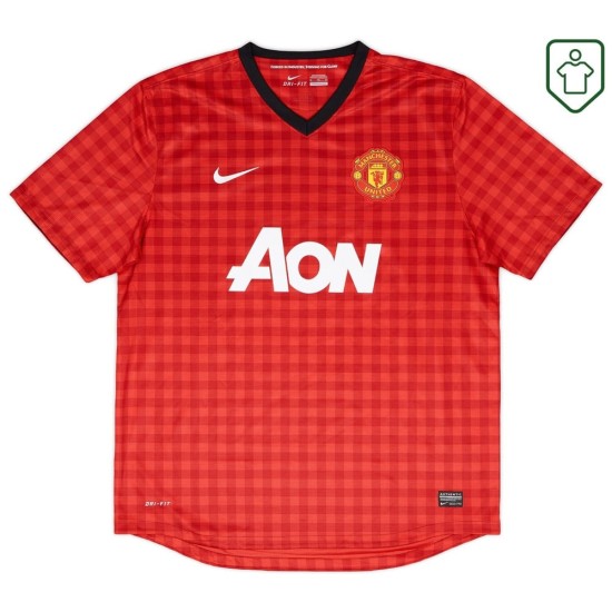 Camiseta retro local hombre Manchester United 2012/13 Rooney #10