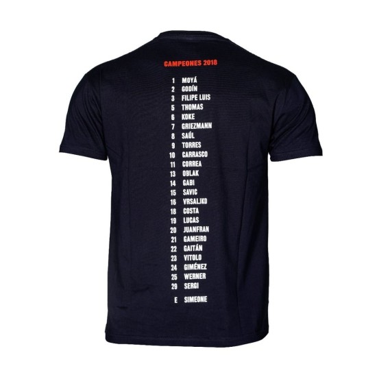 Camiseta Retro ATLÉTICO MADRID CAMPEONES EUROPA LEAGUE 2018 para Hombre