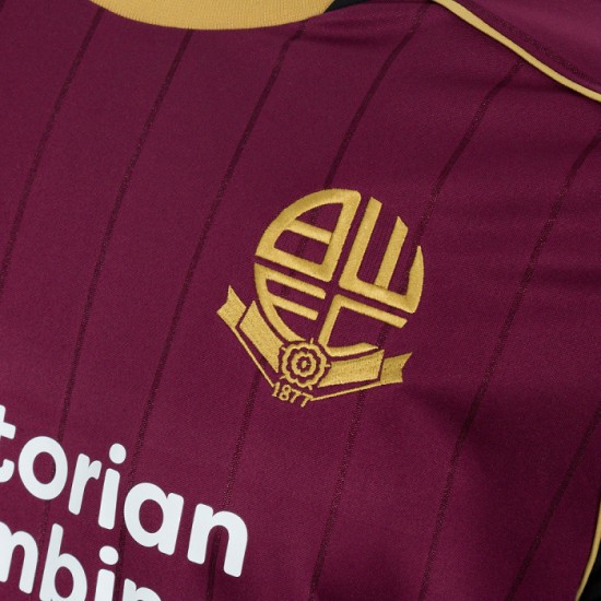 Camiseta de manga larga de la 2.ª equipación del Bolton Wanderers 2026/27 para niño Camiseta de manga larga de la 2.ª equipación del Bolton Wanderers 2026/27 para niño