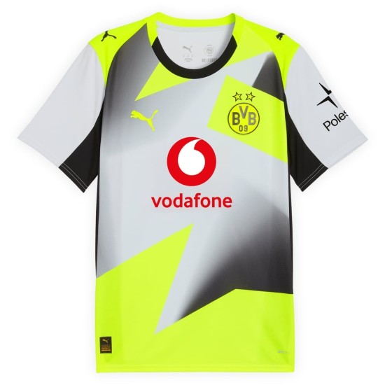 Camiseta de hombre BVB Borussia Dortmund 2025/26 visitante Barrio Sésamo nº 9 Camiseta de hombre BVB Borussia Dortmund 2025/26 visitante Barrio Sésamo nº 9