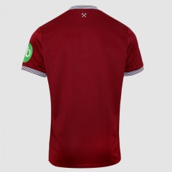 Camiseta de Local West Ham United Hombre Sin Publicidad 2025/26