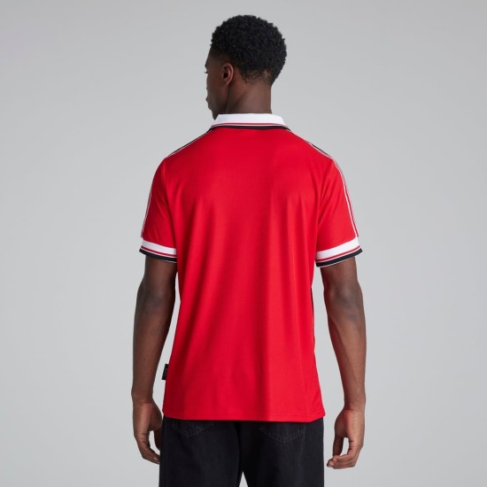 Camiseta retro local Manchester United 1998/00 de hombre