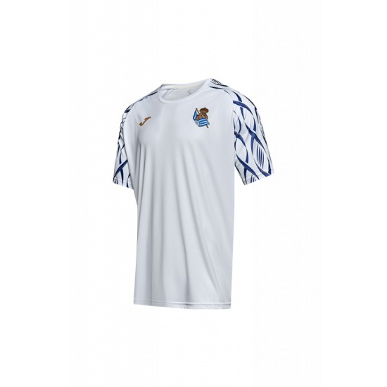 Camiseta de calentamiento local Real Sociedad 2026/27 para hombre Camiseta de calentamiento local Real Sociedad 2026/27 para hombre
