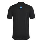 Camiseta mujer Minnesota United FC 2025 tercera Hook AEROREADY - negra