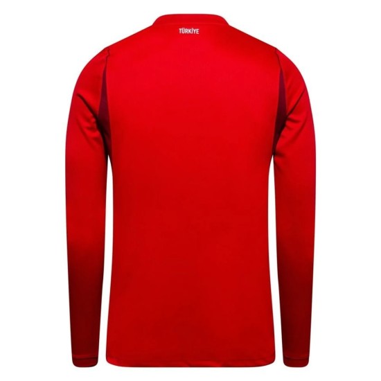 Camiseta Manga Larga Mundial 2026 Local Turquía Hombre