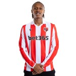 Camiseta local Stoke City 2026/27 manga larga para mujer Camiseta local Stoke City 2026/27 manga larga para mujer