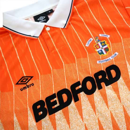 Camiseta retro de visitante del Luton Town para hombre 1989/90 Camiseta retro de visitante del Luton Town para hombre 1989/90