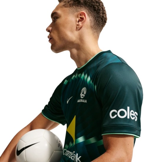 Camiseta pre partido tercera Australia 2026 Copa del Mundo mujer Camiseta pre partido tercera Australia 2026 Copa del Mundo mujer