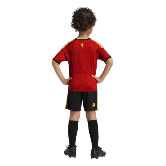 Conjunto de la Copa Mundial 2026 de Bélgica Primera Equipación para Niño Conjunto de la Copa Mundial 2026 de Bélgica Primera Equipación para Niño