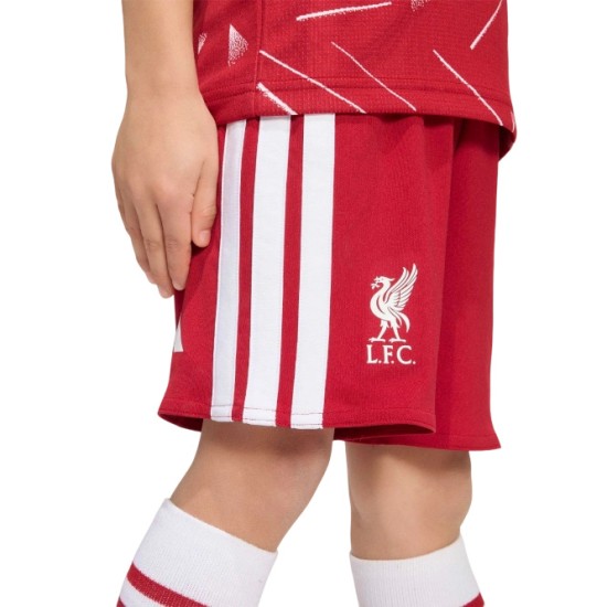 Conjunto Local Infantil Liverpool 2026/27 Conjunto Local Infantil Liverpool 2026/27