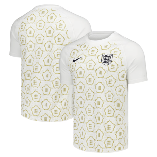 Camiseta Pre-Partido 500 Aniversario England Lionesses Niño – Blanco Camiseta Pre-Partido 500 Aniversario England Lionesses Niño – Blanco