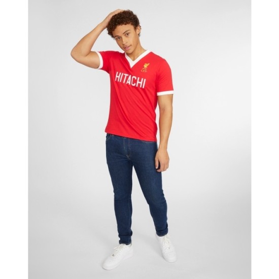 Camiseta Retro Hitachi de Casa 1979 Liverpool Infantil Camiseta Retro Hitachi de Casa 1979 Liverpool Infantil