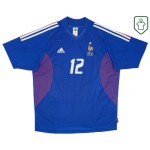 Camiseta retro local Francia 2002/04 para hombre Henry #12