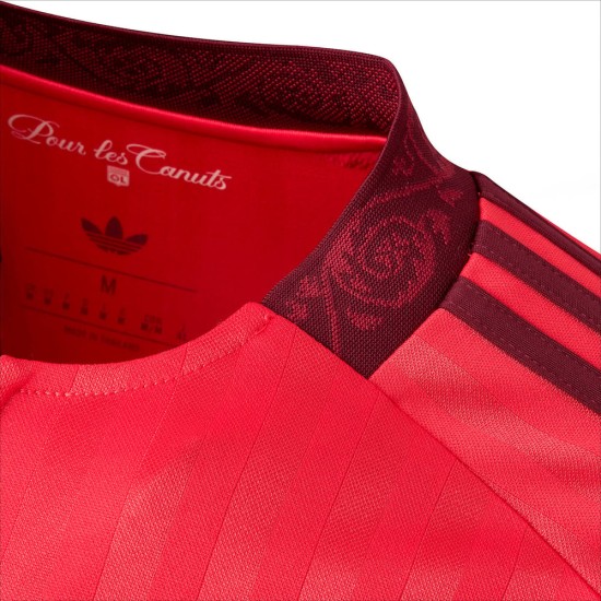Camiseta Visitante Manga Larga Niño OL 2026/27