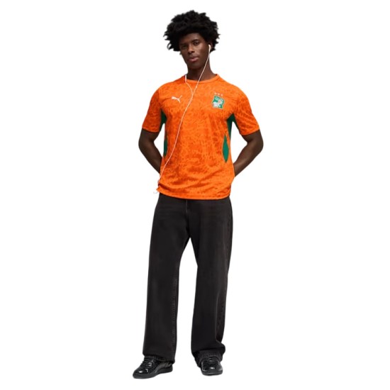 Camiseta infantil Costa de Marfil 2026 Copa del Mundo local