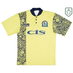 Camiseta retro Blackburn Rovers 1996/97 visitante para hombre Duff #32